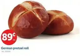 Lidl German pretzel roll offer