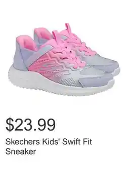 Costco Skechers Kids' Swift Fit Sneaker offer