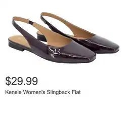 Costco Kensie Women's Slingback Flat offer