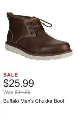Costco Buffalo Men's Chukka Boot offer