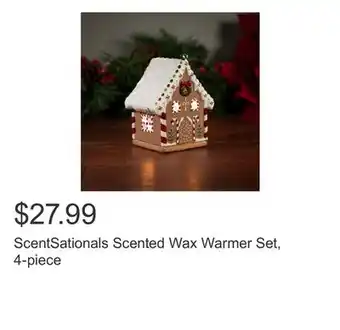 Costco ScentSationals Scented Wax Warmer Set, 4-piece offer