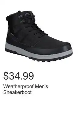 Costco Weatherproof Men's Sneakerboot offer