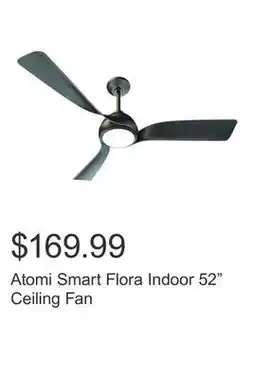 Costco Atomi Smart Flora Indoor 52 Ceiling Fan offer
