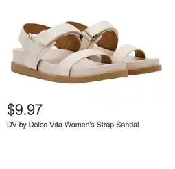Costco DV by Dolce Vita Women's Strap Sandal offer