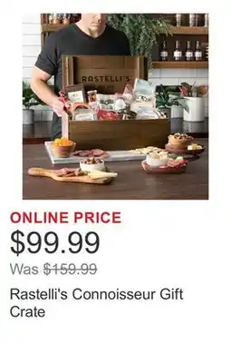 Costco Rastelli's Connoisseur Gift Crate offer