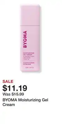 Ulta Beauty BYOMA Moisturizing Gel Cream offer