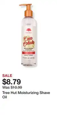 Ulta Beauty Tree Hut Moisturizing Shave Oil offer