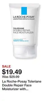 Ulta Beauty La Roche-Posay Toleriane Double Repair Face Moisturizer with Niacinamide offer