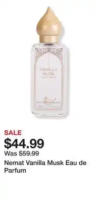 Ulta Beauty Nemat Vanilla Musk Eau de Parfum offer
