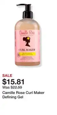 Ulta Beauty Camille Rose Curl Maker Defining Gel offer