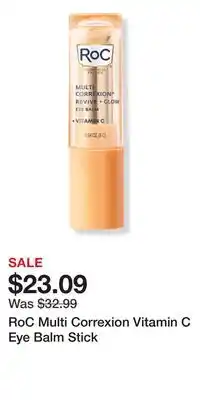 Ulta Beauty RoC Multi Correxion Vitamin C Eye Balm Stick offer