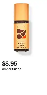 Bath & Body Works Amber Suede offer