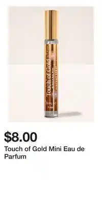 Bath & Body Works Touch of Gold Mini Eau de Parfum offer