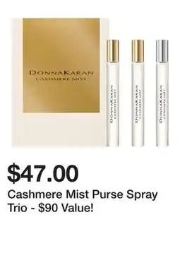 Belk Cashmere Mist Purse Spray Trio - $90 Value! offer