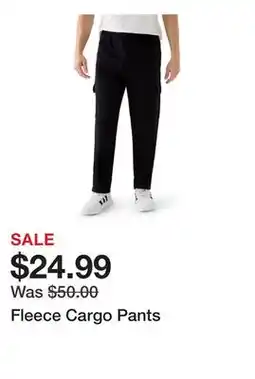 Belk Fleece Cargo Pants offer