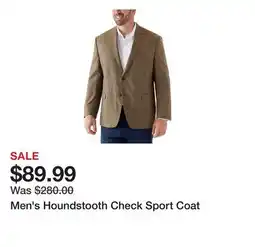 Belk Men's Houndstooth Check Sport Coat offer