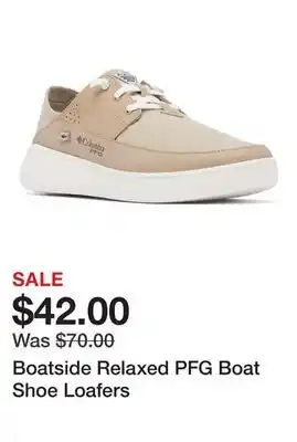 Belk Boatside Relaxed PFG Boat Shoe Loafers offer