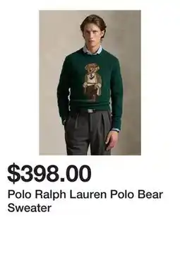 Belk Polo Ralph Lauren Polo Bear Sweater offer