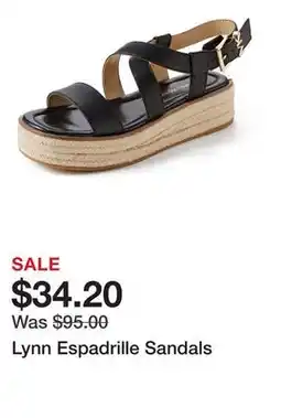 Belk Lynn Espadrille Sandals offer