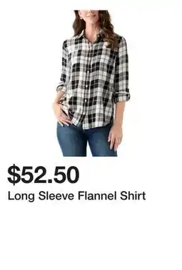 Belk Long Sleeve Flannel Shirt offer