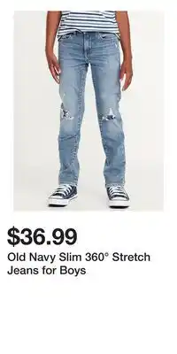 Old Navy Old Navy Slim 360° Stretch Jeans for Boys offer