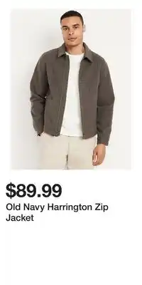 Old Navy Old Navy Harrington Zip Jacket offer
