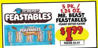 Ollie's MR. BEAST FEASTABLES offer
