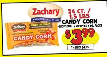 Ollie's CANDY CORN offer