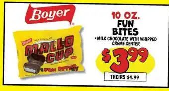 Ollie's Boyer FUN BITES offer