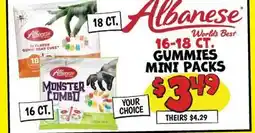 Ollie's Albanese GUMMIES MINI PACKS offer
