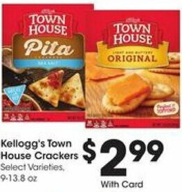 Fry's Kellogg's Town House Crackers offer