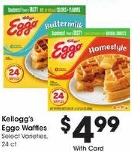 Fry's Kellogg's Eggo Waffles offer