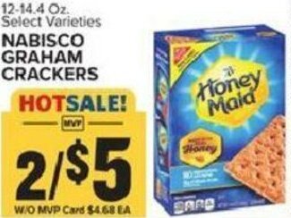 Food Lion Nabisco Graham Crackers offer