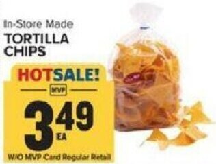 Food Lion Tortilla Chips offer
