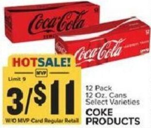 Food Lion Coke Products offer