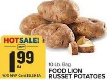 Food Lion Food Lion Russet Potatoes offer