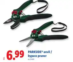 Lidl PARKSIDE anvil/bypass pruner offer