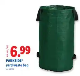 Lidl PARKSIDE yard waste bag offer