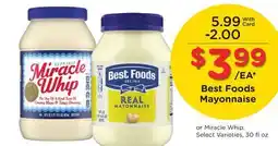 Ralphs Best Foods Mayonnaise offer
