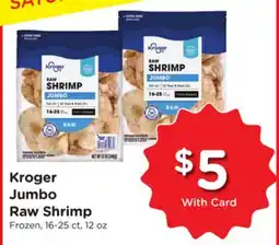 Ralphs Kroger Jumbo Raw Shrimp offer