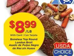 Ralphs Boneless Top Round London Broil offer