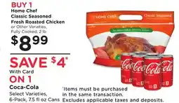Ralphs Home Chef Classic Seasoned Fresh Roasted Chicken offer