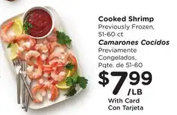 Ralphs Cooked Shrimp offer