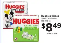 Ralphs Huggies Wipes offer