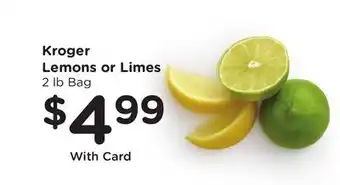 Ralphs Kroger Lemons or Limes offer