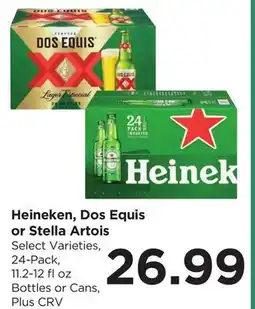 Food 4 Less Heineken, Dos Equis or Stella Artois offer