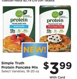 Ralphs Simple Truth Protein Pancake Mix offer