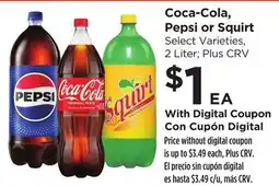 Food 4 Less Coca-Cola, Pepsi or Squirt offer