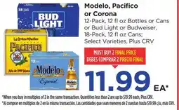 Food 4 Less Modelo, Pacifico or Corona offer