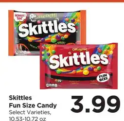 Food 4 Less Skittles Fun Size Candy offer